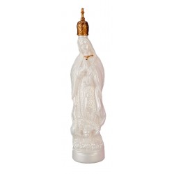 White Virgin of Guadalupe bottle
