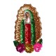 18cm Virgin of Guadalupe sequin patch