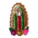 Parche lentejuelas Virgen de Guadalupe 18cm