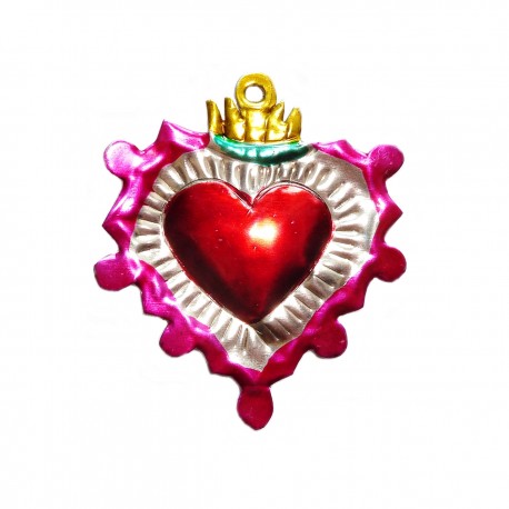 Ex voto Sacred Heart "Sagrado Corazón"