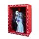 Caja de calaveras Los novios - Rojo