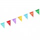 Large bunting with triangular pennants