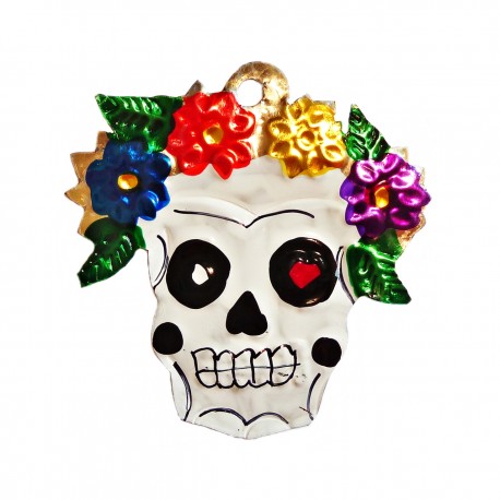 Catrina Frida Kahlo - Décoration fête des morts - Casa Frida