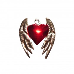 Winged sacred heart