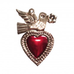 Sagrado corazón con parajo