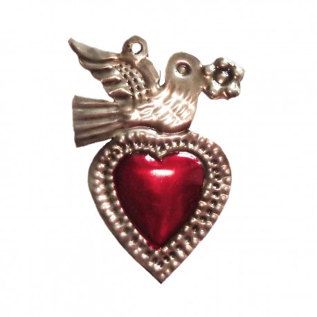 Sagrado corazón con parajo