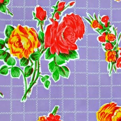 Lilac Rosedal oilcloth