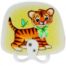 Gancho de madera Tigre - Kitsch Kichen - Por niños - Casa Frida