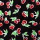 Black Cerezas oilcloth