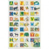 Poster Illustrated alphabet