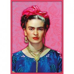 Poster Frida Kahlo Pink
