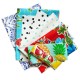 Coupon de toile cirée Crisantemos Orange