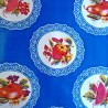 Wachstuch Carpetas Blau