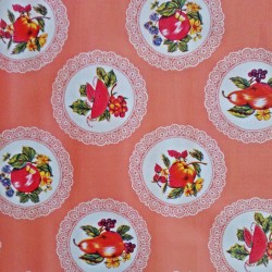 Oilcloth Carpetas Peach