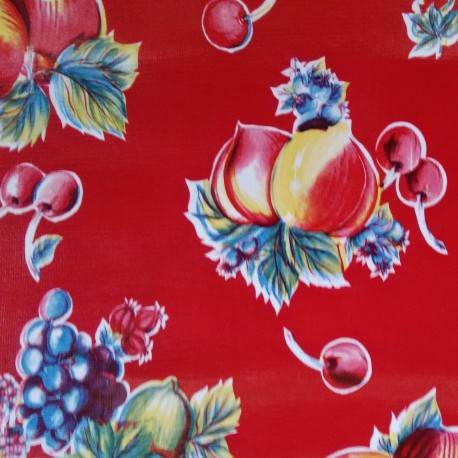 Toile cirée Verano Rouge