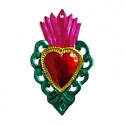 Sacred heart openwork Green