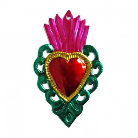 Sacred heart openwork Green