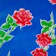 Oilcloth Rosas Blue