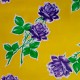 Oilcloth Rosas Yellow