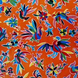 Oilcloth Otomi Orange