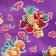 Oilcloth Tropical Purple