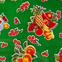 Oilcloth Tropical Green