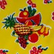 Oilcloth Tropical Yellow