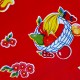 Oilcloth Tropical Red