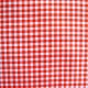 Red Gingham oilcloth