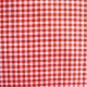 Red Gingham oilcloth