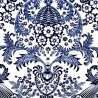 Toile cirée Eden Bleu