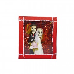 Diorama box Newlyweds Red