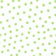 Green Polka dots oilcloth