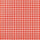 Red Gingham oilcloth