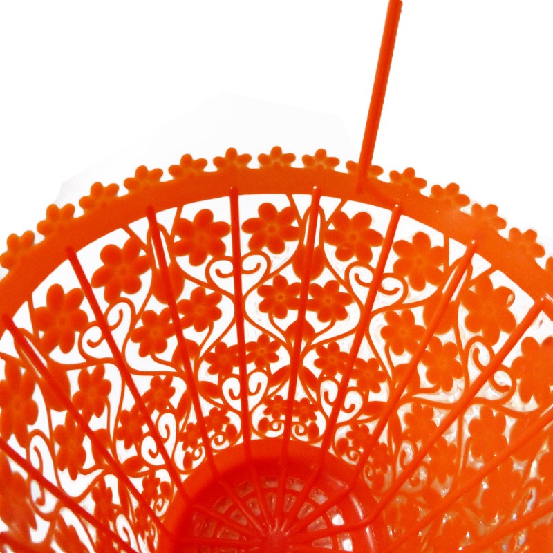 Pequeña cesta retro Rojo - Bolsa de almuerzo para niña - Casa Frida