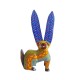 Hare with blue ears Alebrije
