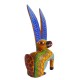 Alebrije Liebre con orejas azules