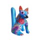 Alebrije Renard bleu