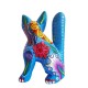 Alebrije Renard bleu