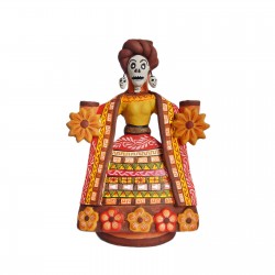 Dia de Muertos candlestick