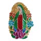 Parche lentejuelas Virgen de Guadalupe 45cm