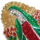 Parche lentejuelas Virgen de Guadalupe 45cm
