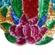 45cm Virgin of Guadalupe sequin patch