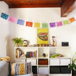 Papel picado grande Muertos