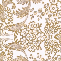 Gold Eden oilcloth