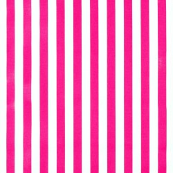 Pink Rayas Oilcloth