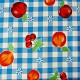 Royal blue Frutal Oilcloth