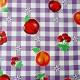 Purple Frutal Oilcloth