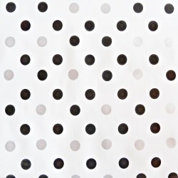 Wachstuch Confetti Silber