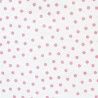 Toile cirée Pois Rose